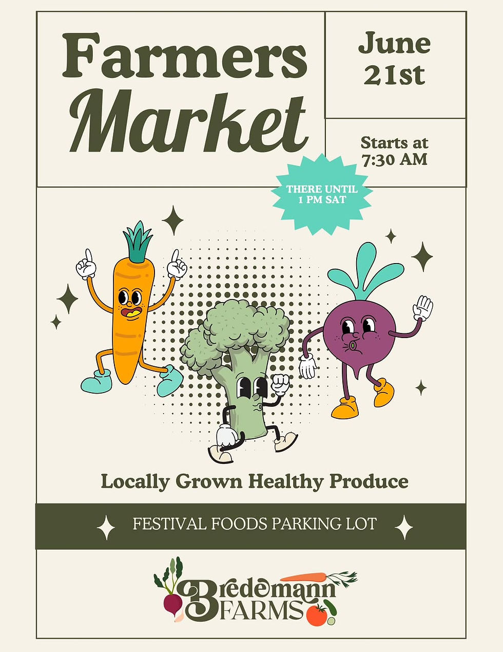 June 21st Farmers Market