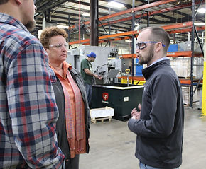 Students/Parents See Behind Curtain of MFG