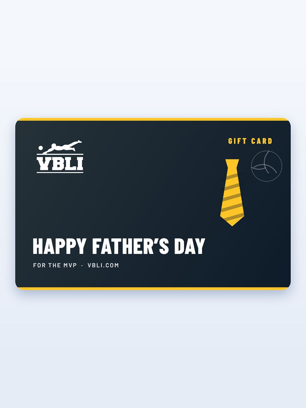 Thumbnail: VBLI gift card with the Father's Day design