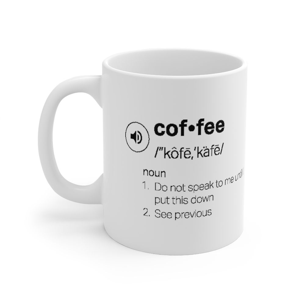 Coffee Definition Mug 