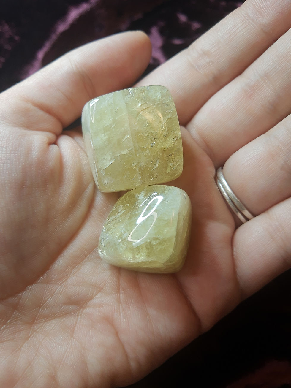Thumbnail: Heat Treated Citrine Cube