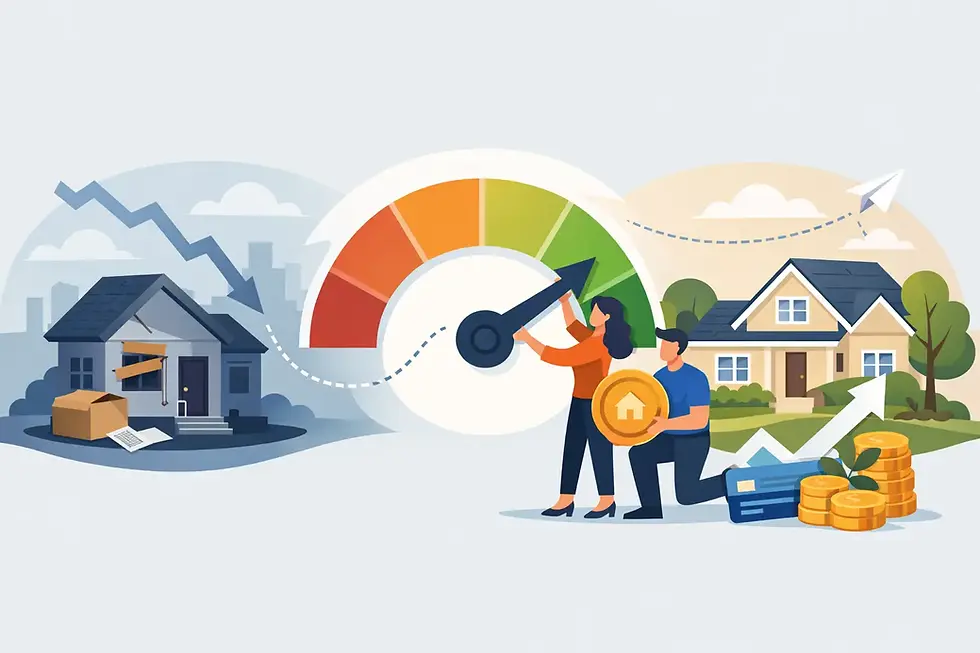 Credit Score Recovery After Foreclosure Plan