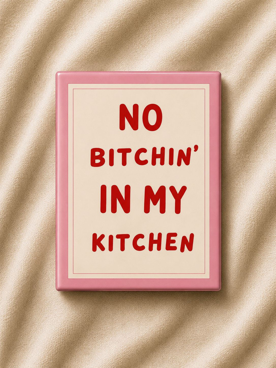 Kitchen Rules Fridge Magnet