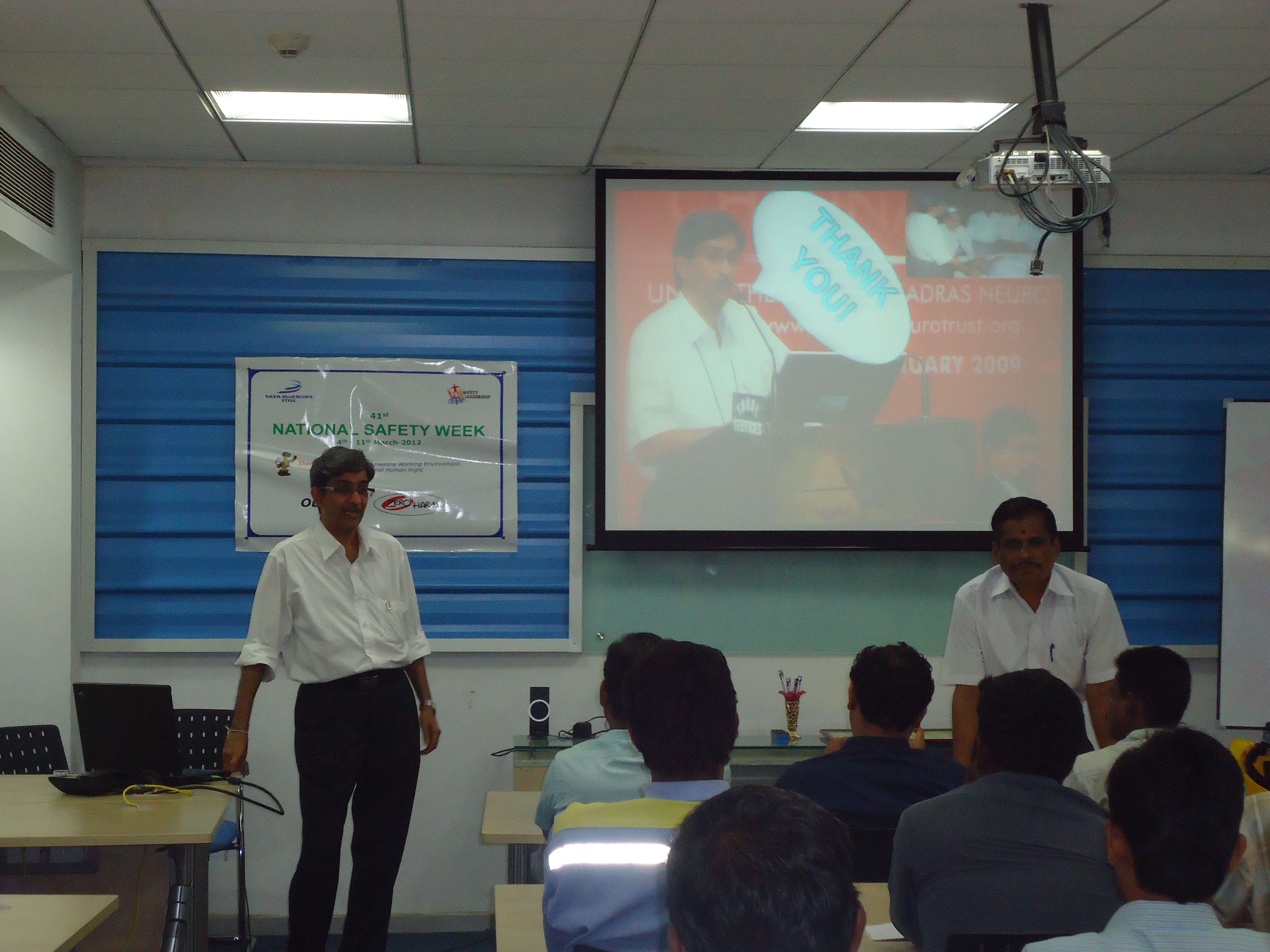 Talk at TATA bluescope steel limited