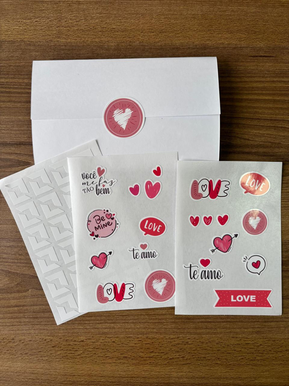 Miniatura: Kit de adesivos Love