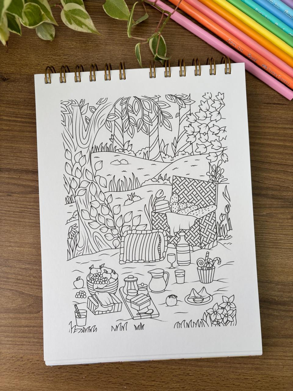 Miniatura: Livro de colorir seu momento