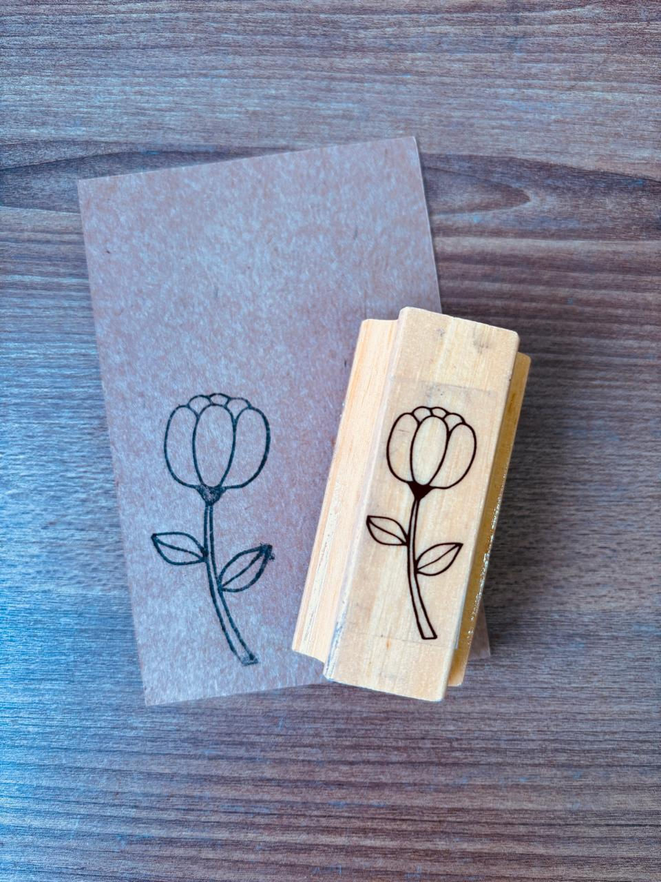 Miniatura: Carimbo Floral M