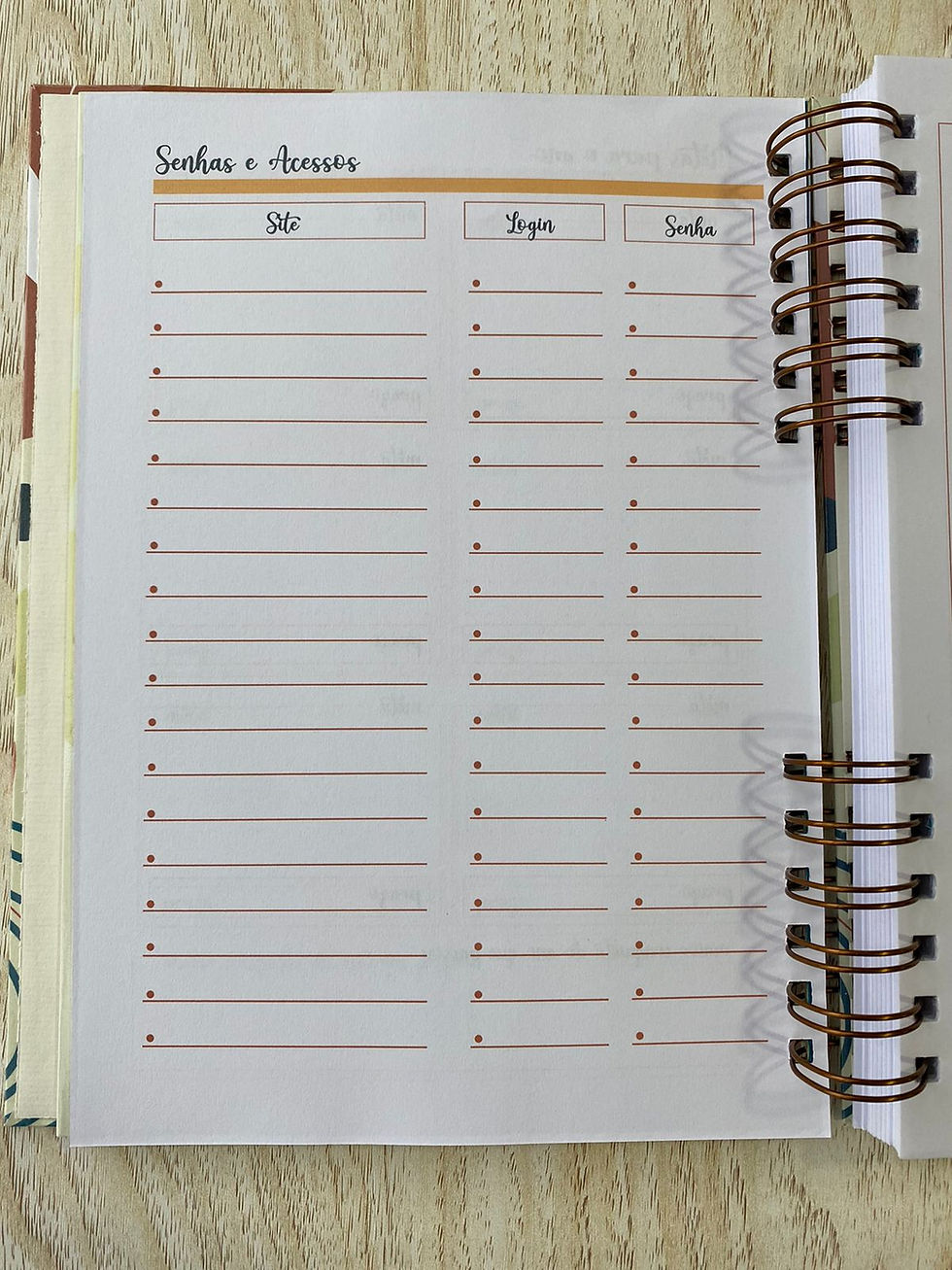 Miniatura: Planner Permanente Botânica