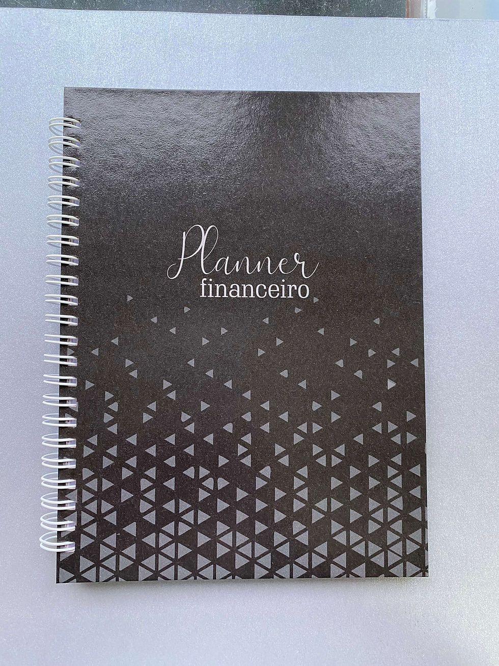 Miniatura: Planner Financeiro Preta
