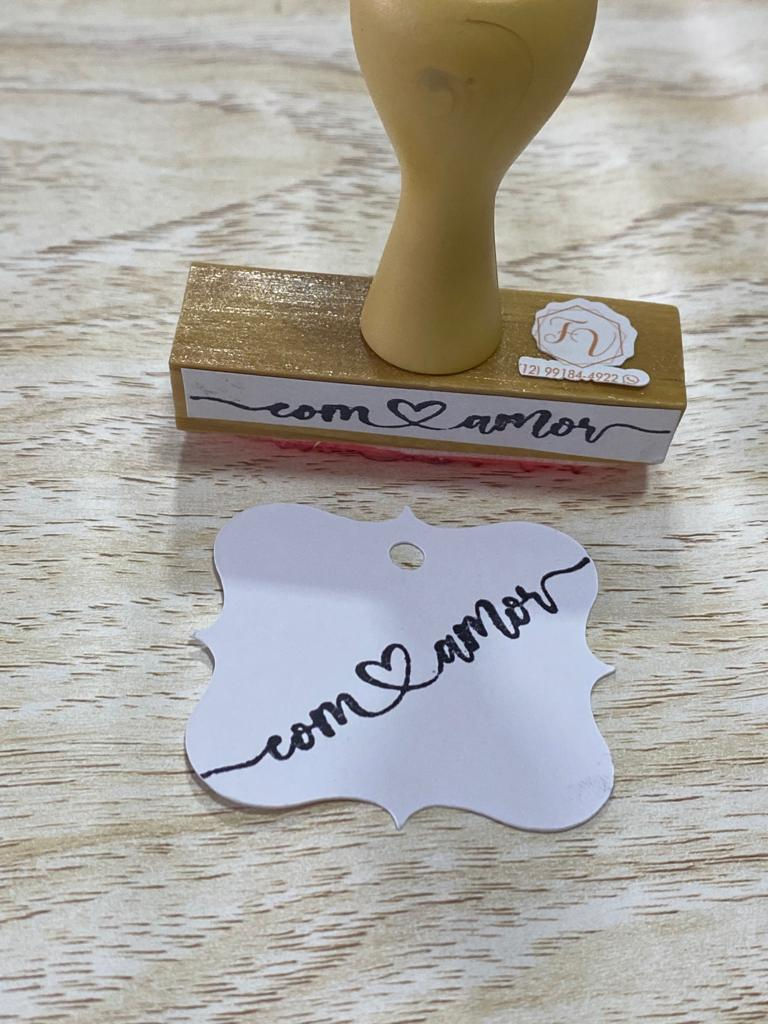 Carimbo com amor