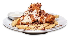 Gooey Wingfingers Bowl