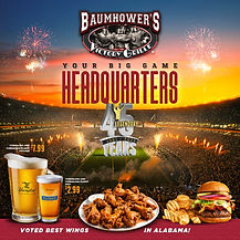 Big Game Headquarters Menu
