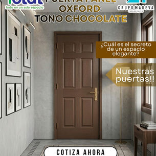 Puerta Panel Oxford Chocolate 