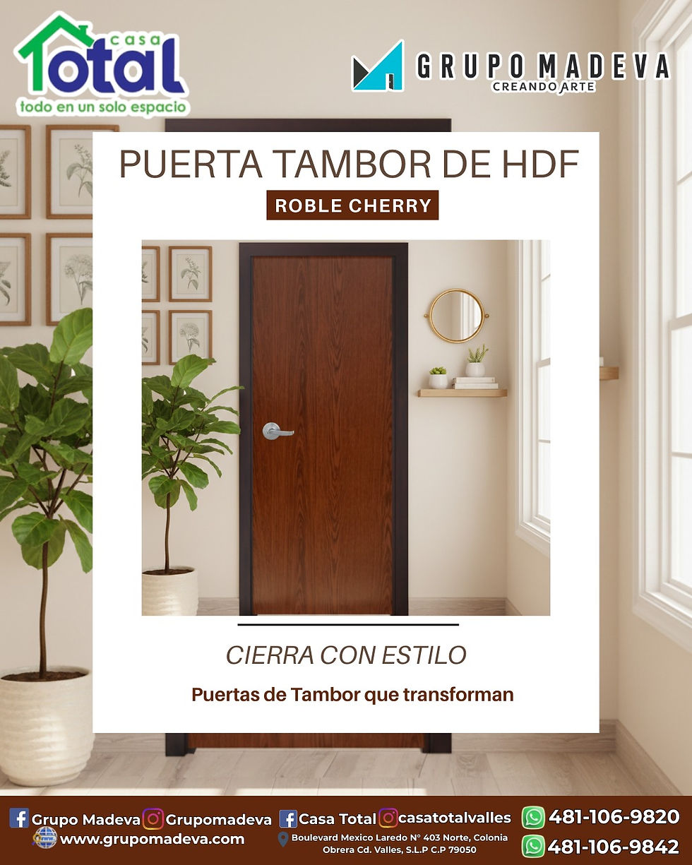 PUERTAS DE HDF, MELAMINA Y TRIPLAY 🤩😍