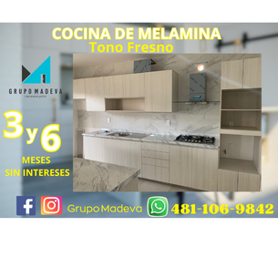 COCINA DE MELAMINA 