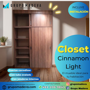CLOSET DE MELAMINA