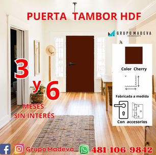 PUERTAS DE MELAMINA  