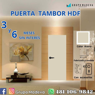 PUERTAS DE HDF, MELAMINA Y TRIPLAY 🤩😍No lo pienses mas y comunícate con nosotrosContáctanos para solicitar una cotización, realizamos trabajos en toda la HuastecaTel. 4811069842 ó 4811069841Face