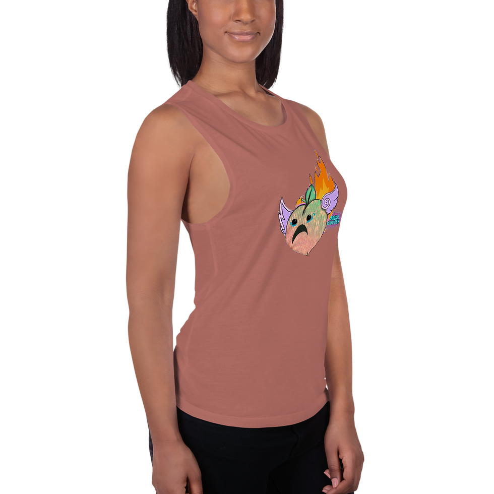 Thumbnail: Flaming Peach Muscle Tank
