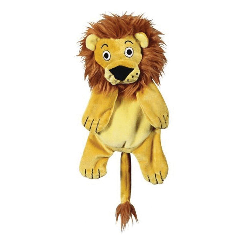 Crackle Head Plush Lion