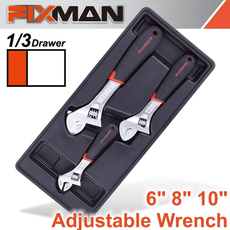 Thumbnail: FIXMAN 7 DRAWER IND. ROLLER CABINET ON CASTORS WITH 130PC OF STOCK