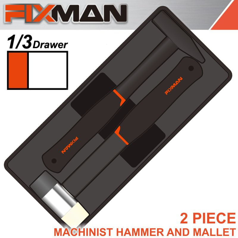 Thumbnail: FIXMAN 82PC 7 DRAWER ECONOMY LINE ROLLER CABINET WITH STOCK