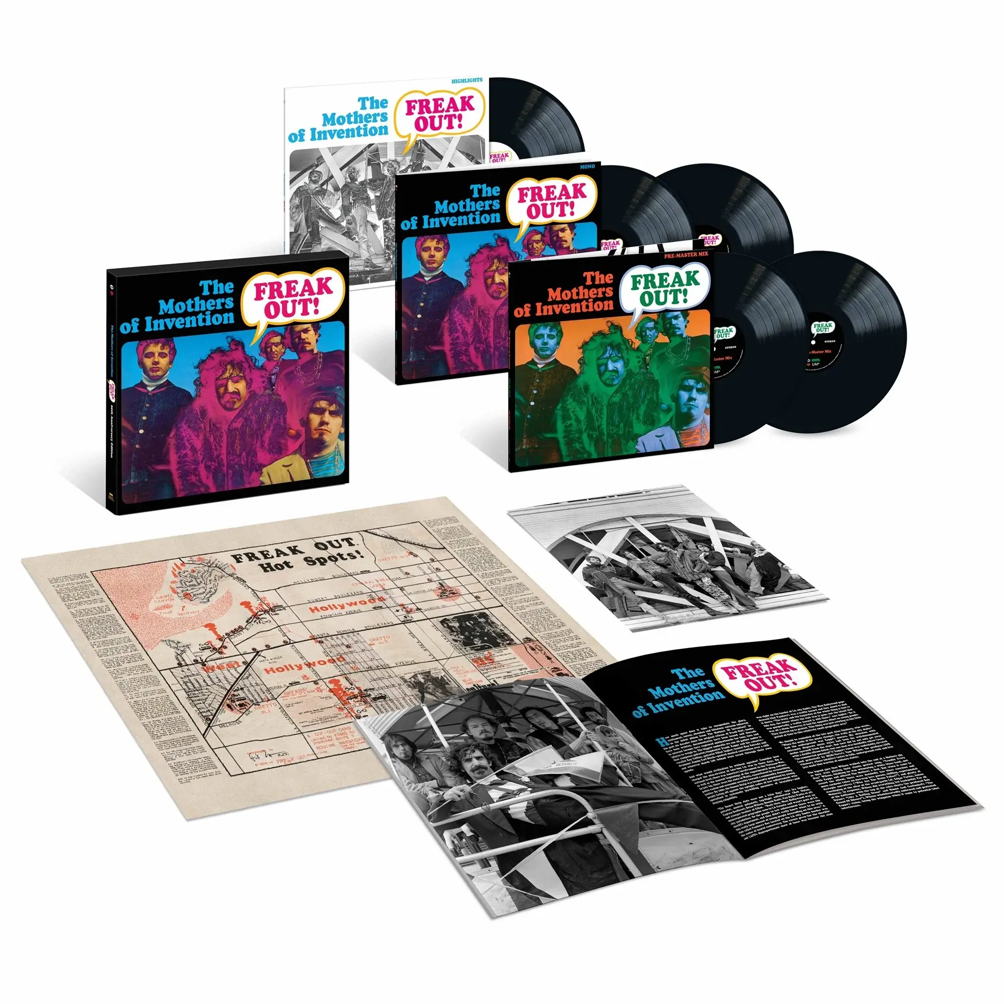 Frank Zappa & The Mothers Of Invention - FREAK OUT (60th Anniversary Boxset)