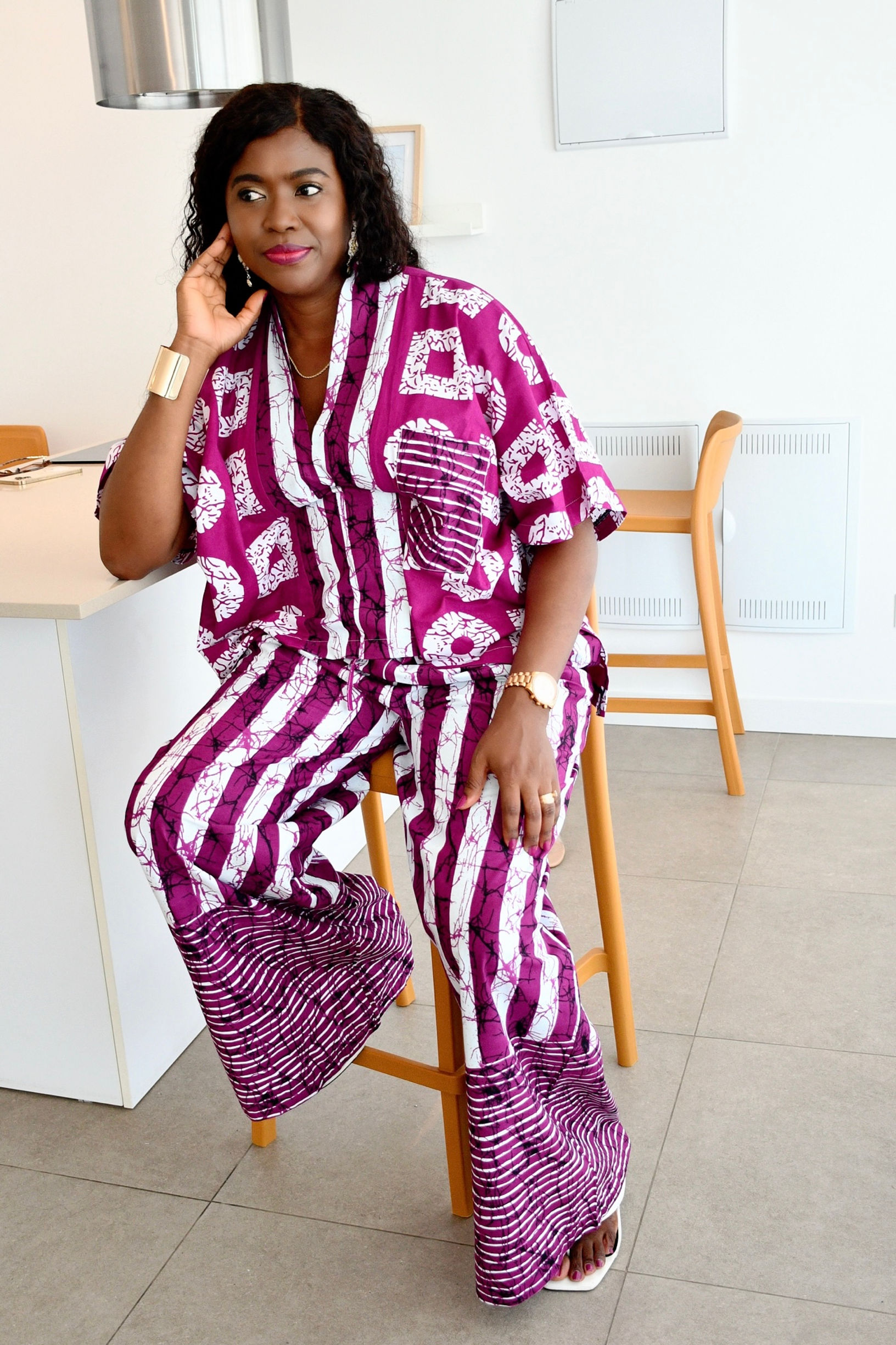 Stunning African Print Trouser for cultural events