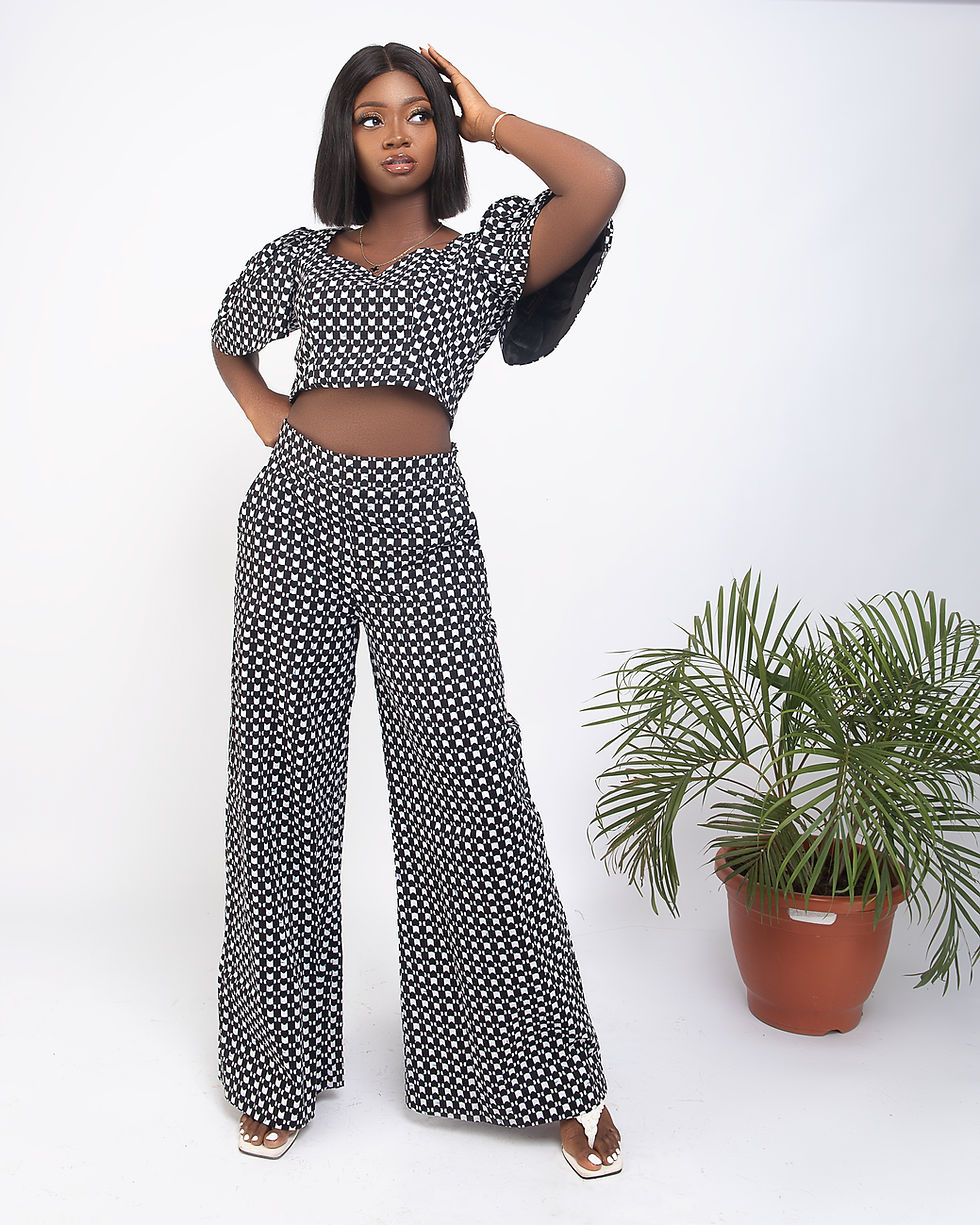 Thumbnail: African Print Wide leg pants