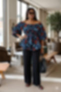 African Print Top - Shani