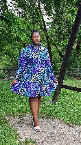 african print shirt dress designs https://m.facebook.com/YanaiFashion/