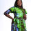 Thumbnail: African Print Maxi Shirt Dress - Anike