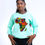 Thumbnail: Africa Map Sweatshirt - Turquoise