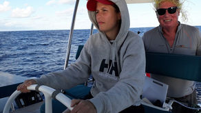 Sailing "Ineffable" across the Atlantic Ocean to the Caribbean, Pt III