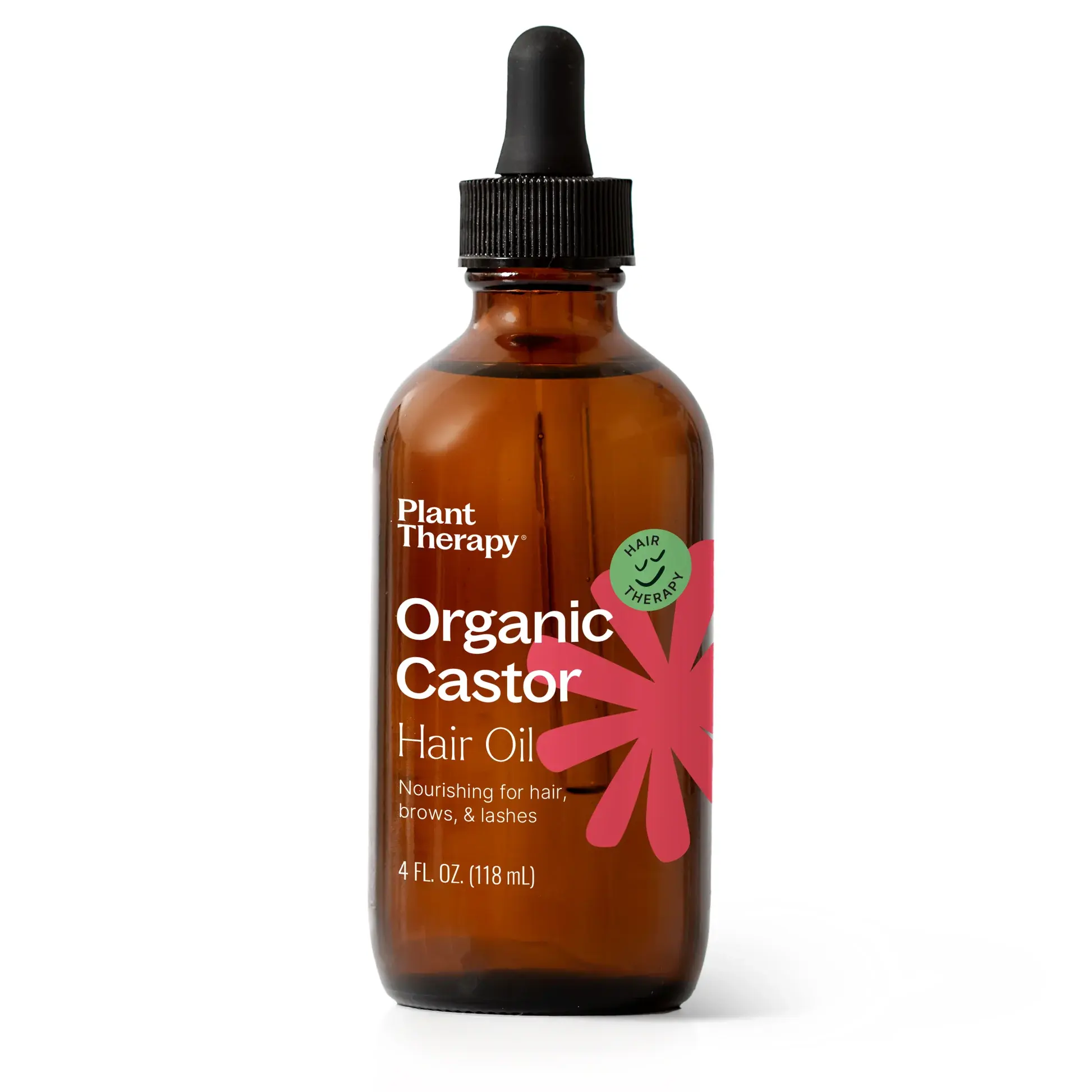 Plant Therapy Organic Castor Oil  – The Natural Life Singapore | 100% Pure Cold-Pressed Oil for Hair, Lashes, Brow