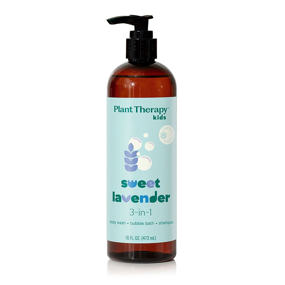 Plant Therapy Sweet Lavender 3 in 1 Body Wash Bubble Bath Shampoo The Natural Life Singapore