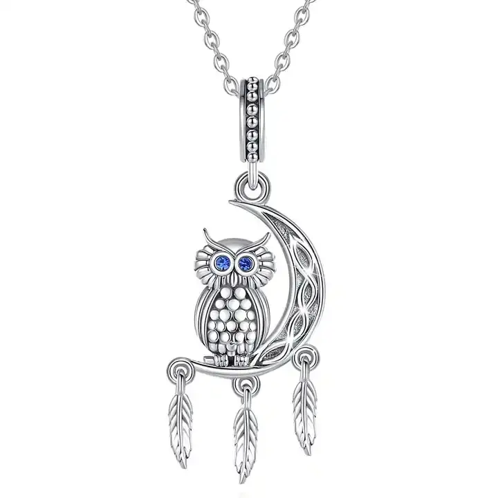 Owl Pendant Necklace – The Natural Life Singapore | Sterling Silver & Hypoallergenic