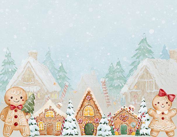 Gingerbread Adventure Background