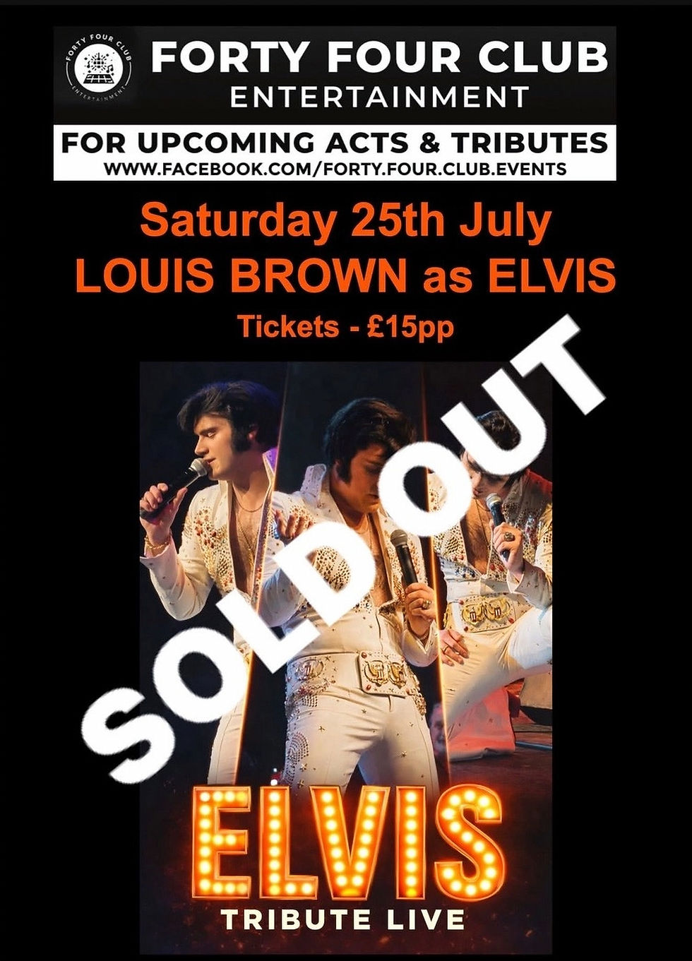 Louis Brown as ELVIS / Plus Bethany Anniemae - Divas of Desire
