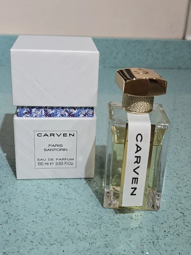 Paris Santorin Carven Eau De Parfum 100ml Rare Discontinued Read