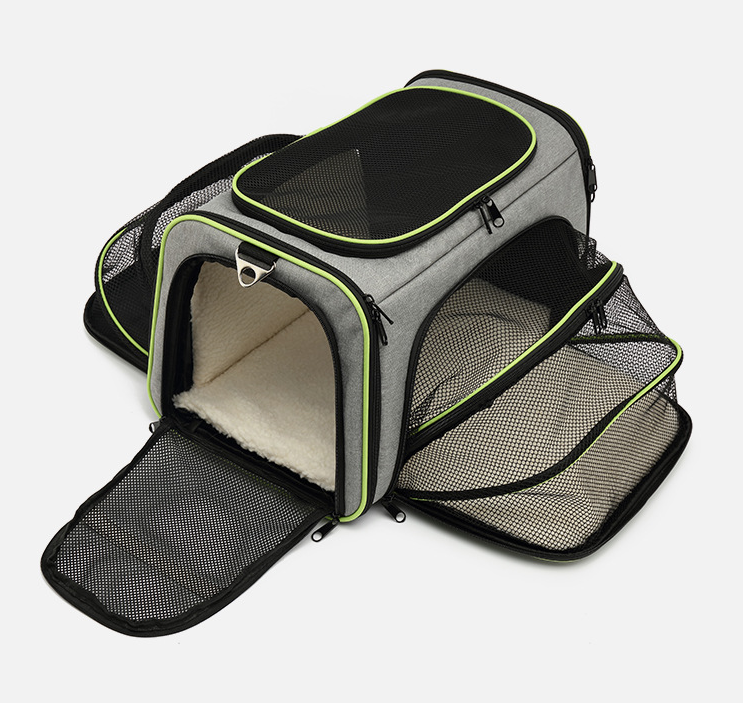 Thumbnail: Portable One-Shoulder Folding Pet Carrier Bag
