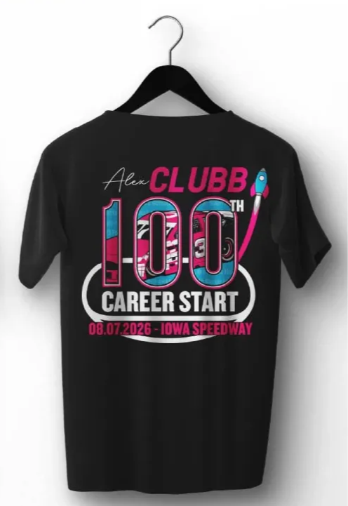 Thumbnail: Alex Clubb 100th Start Shirt