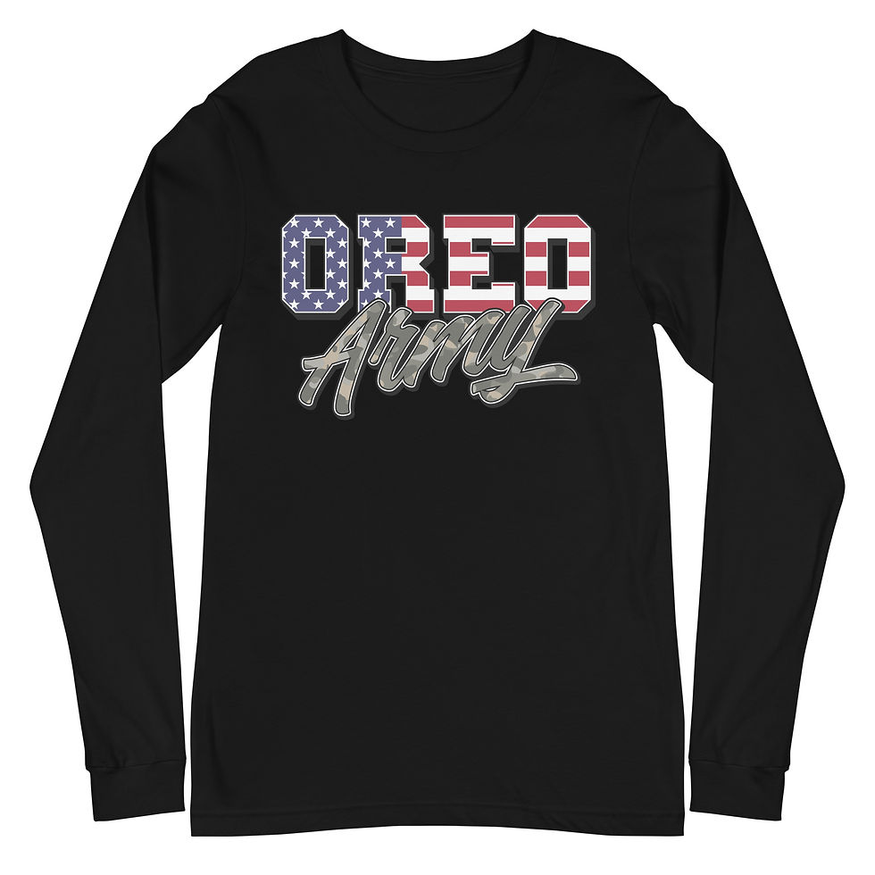 Thumbnail: Oreo Army - Unisex Long Sleeve Tee