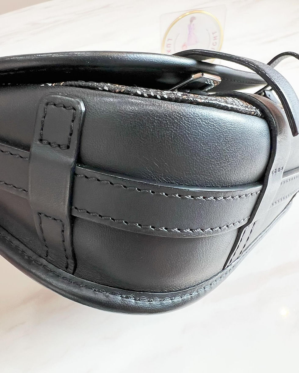 Thumbnail: Goyard Belvedere PM Messenger Bag Black