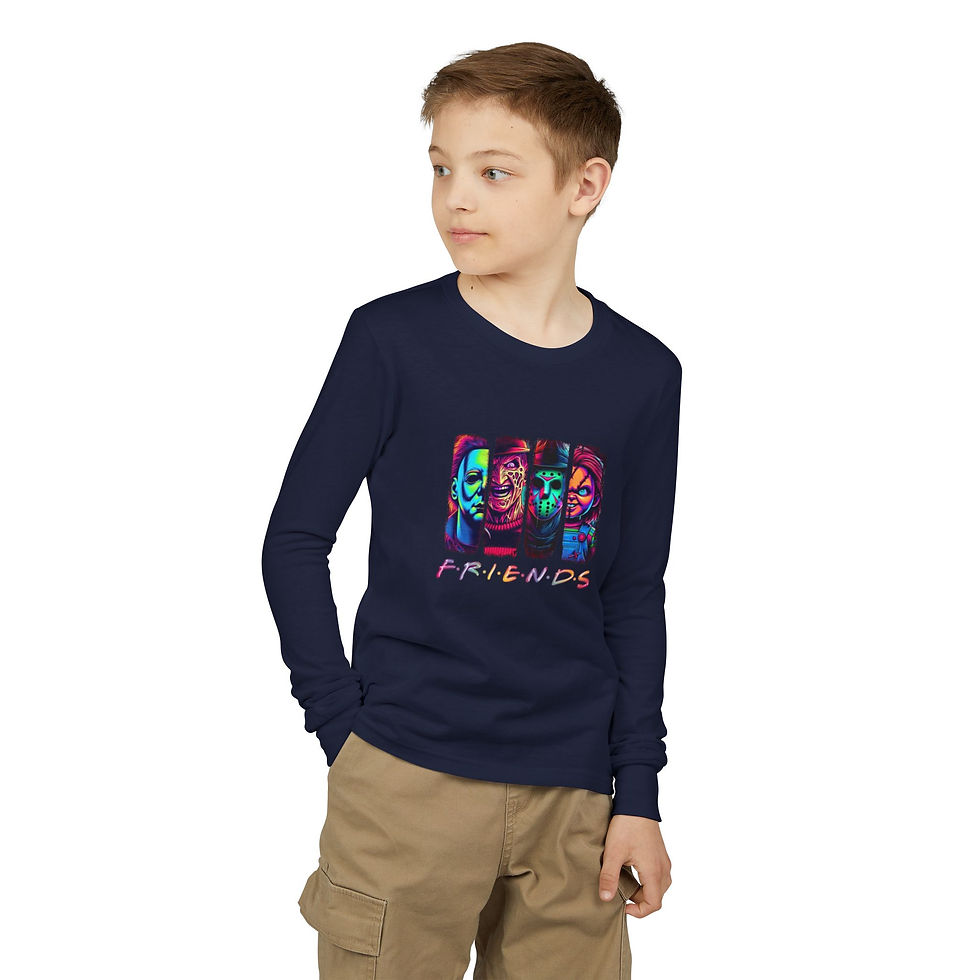 Thumbnail: Friends Halloween - Youth Long Sleeve