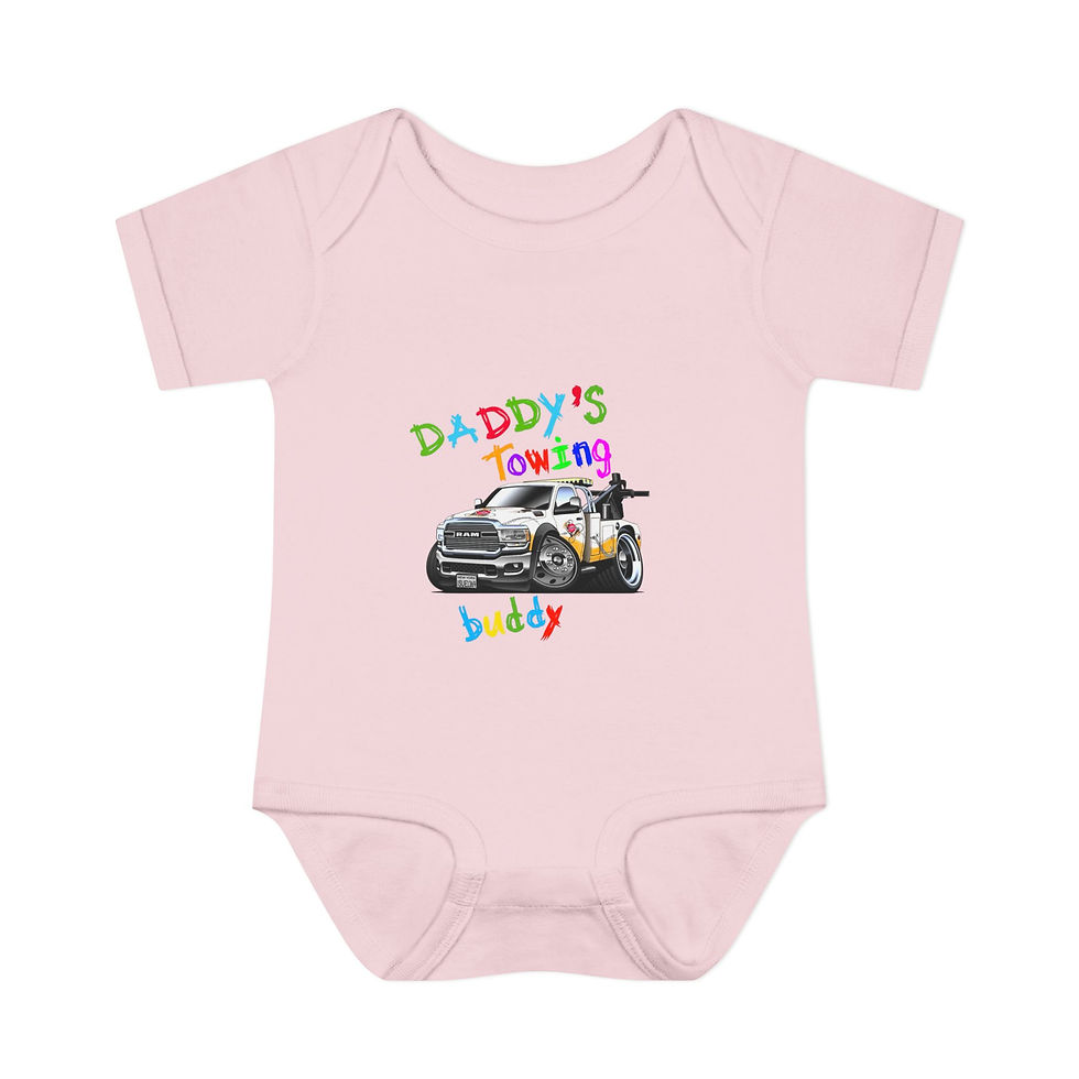 Thumbnail: Daddy's Towing Buddy - Baby Bodysuit