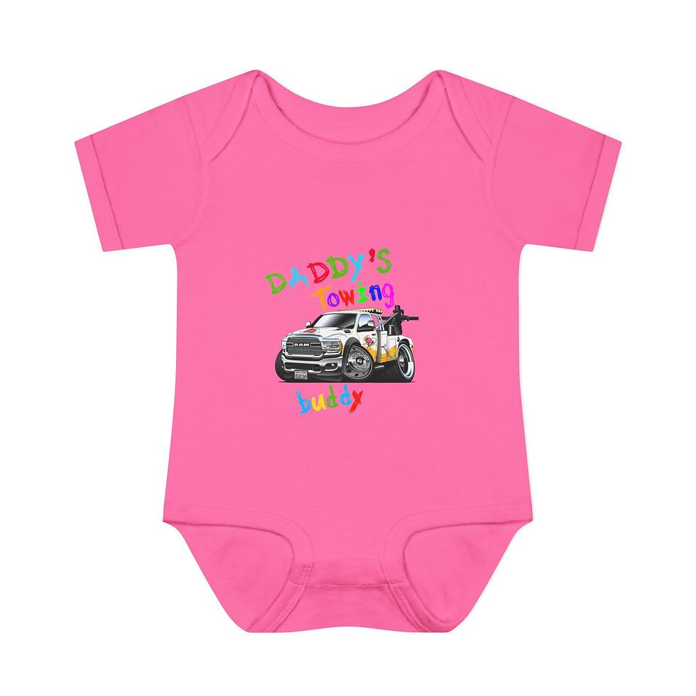 Thumbnail: Daddy's Towing Buddy - Baby Bodysuit