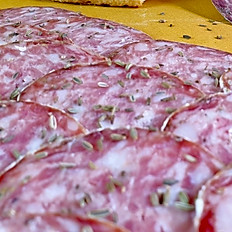 Sandwich con Finocchiona e Pecorino