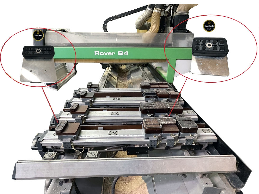 Thumbnail: Ventosa serie ATS Biesse H29 132x75 AS24M00425 Biesse cup artisanal solution