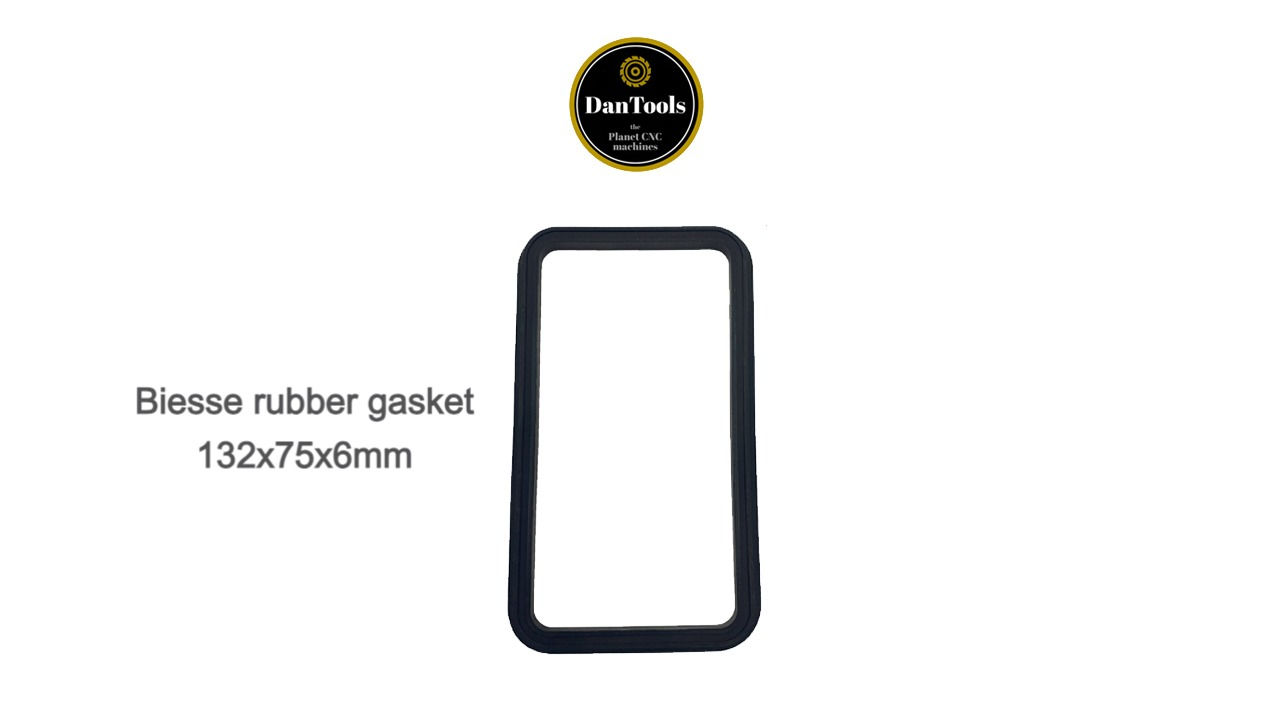 GUARNIZIONE 132x75 PERIMETRALE A LABBRO PER CONTROSAGOME TIPO MEDIO